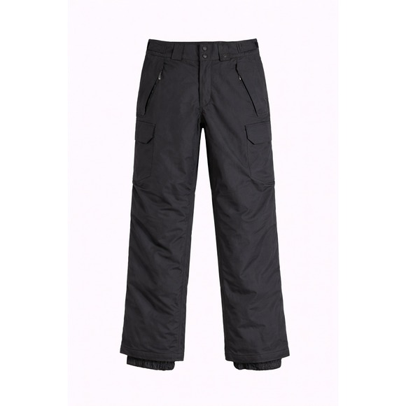 Polar Edge Silver Series Mens Black Ski Snowboard Pants Insulated Waterproof